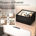 Remontoir à montres, 4 montres automatiques avec rangements - vue 5